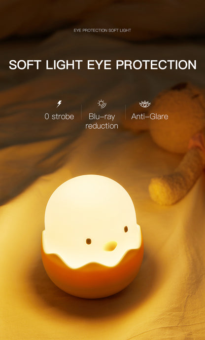 Kawaii Broken Chicken Egg Lamp