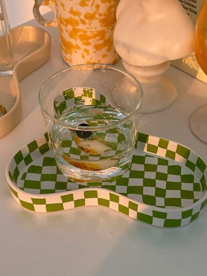 Checkered Tray (Various Colors)