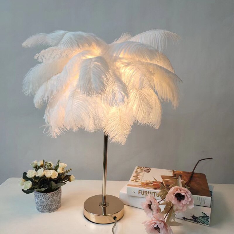 Classic Feather Lamp
