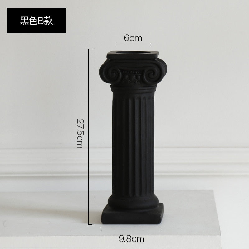 Aesthetic Greek Statue Candle Holder (Various Models / Colors)