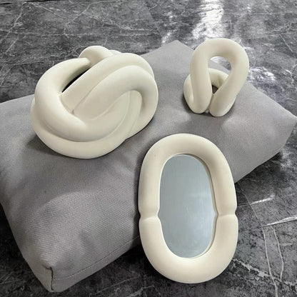 Suede Ceramic Tissue Box