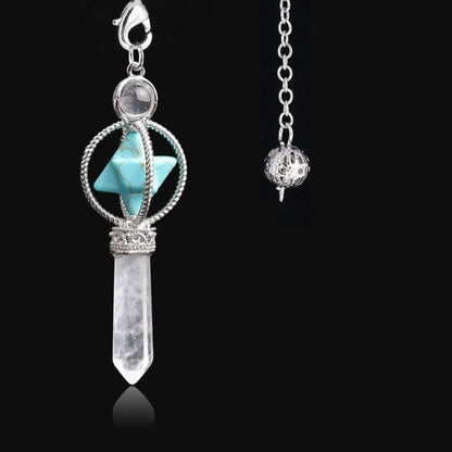 Crystal Pendulum (Various Colors)