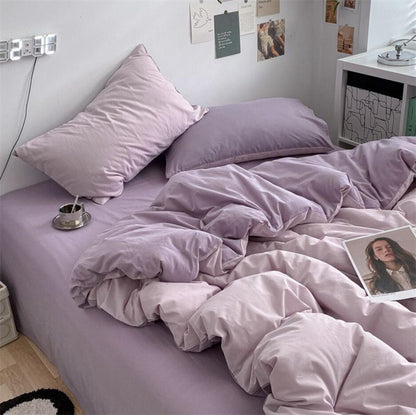 Purple and Pink Bedding Set