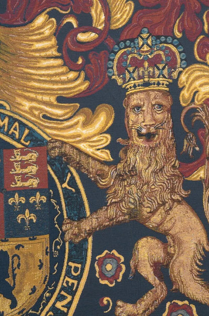 Medieval Tapestry with Coat Of Arms