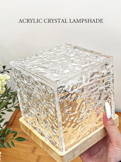 Aesthetic Crystal Lamp (Various Light Colors)