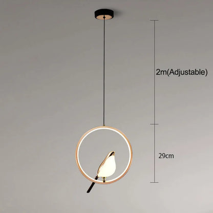 Nordic LED Bird Lamp