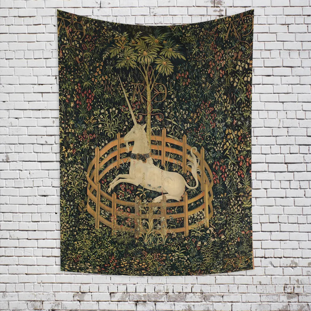 Medieval Tapestry Unicorn