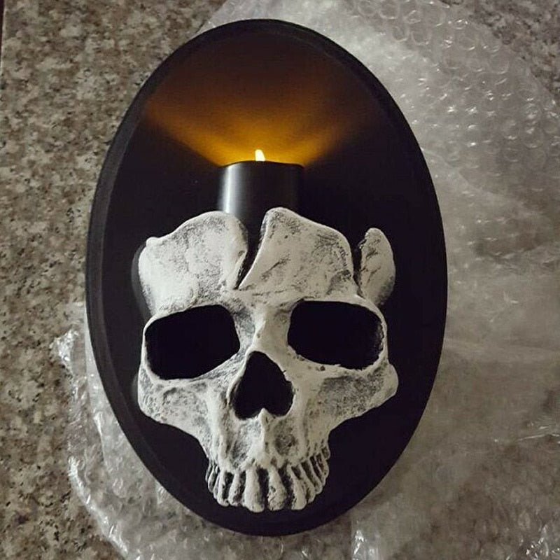 Halloween Skull Candle Holder (Various Models)