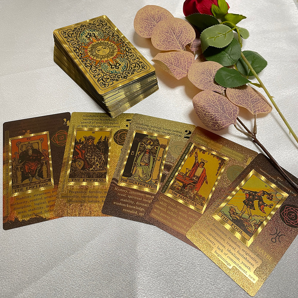Golden Tarot Deck (Various Models)