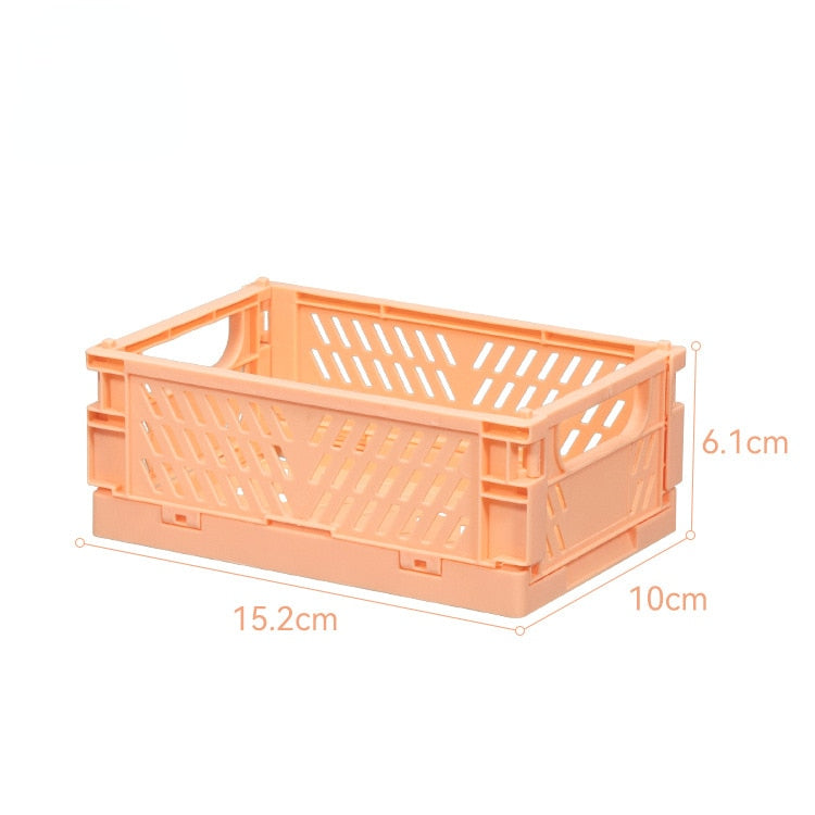Aesthetic Collapsible Crate (Various Colors)