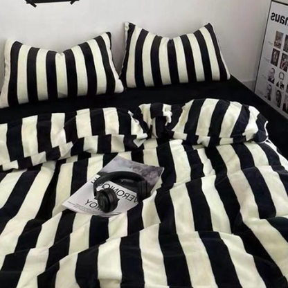 Striped Bedding Set