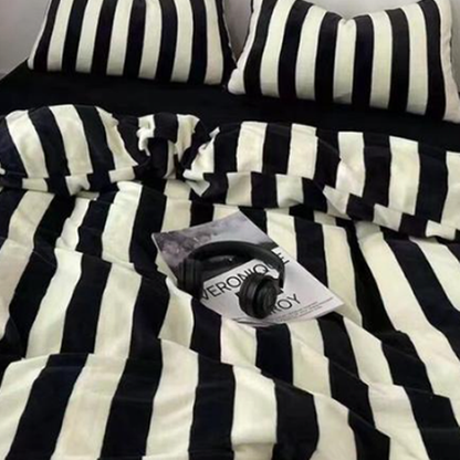 Striped Bedding Set