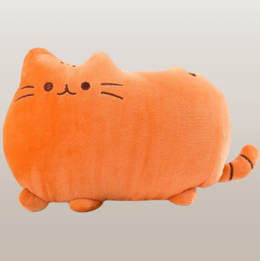 Orange Cat Pillow
