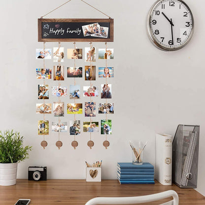 Wall Frame With Photo Clippers
