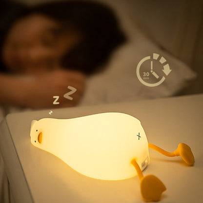 Kawaii Sleepy Duck Night Light